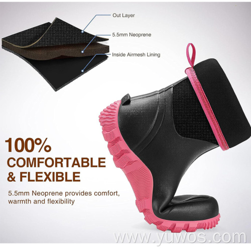 G5 Natural Rubber Boots for Women 5.5mm Neoprene